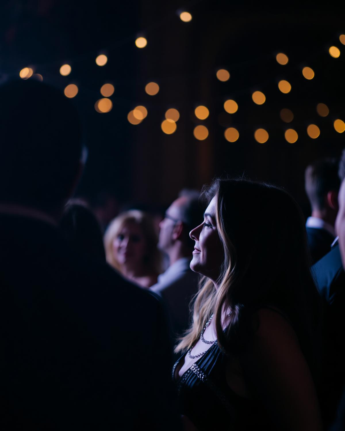 Low light event candid