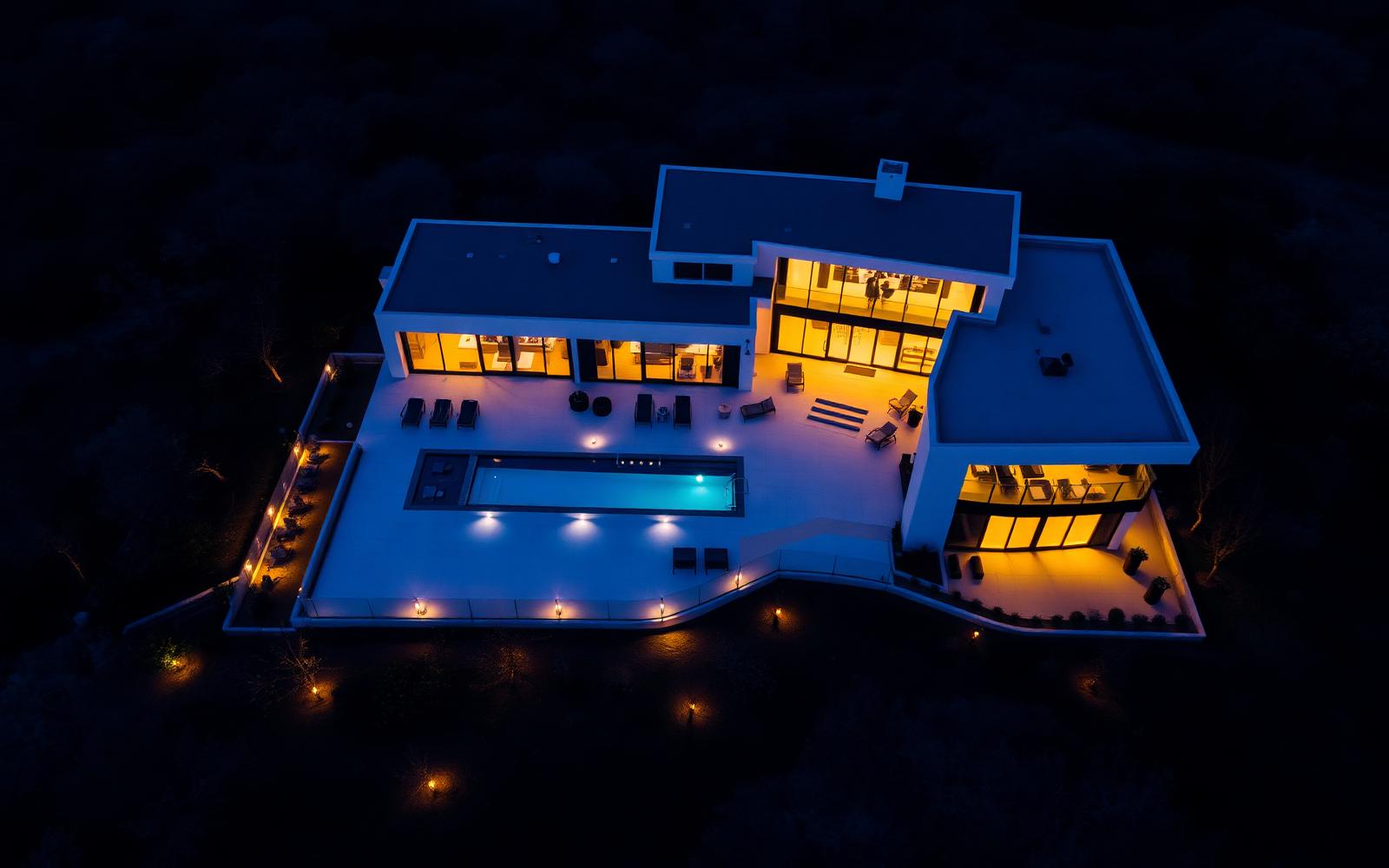 The Urban Residence — Aerial / Real Estate